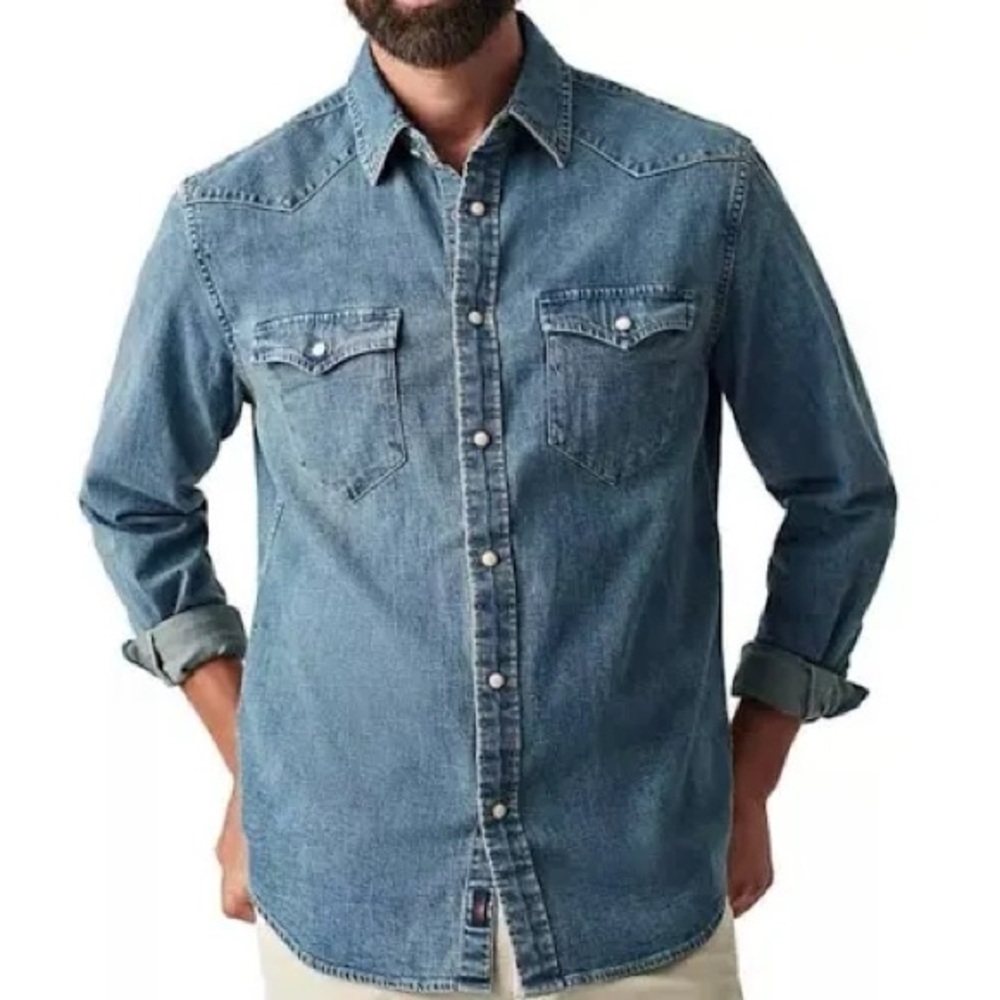 Faherty denim shirt (unworn) size M